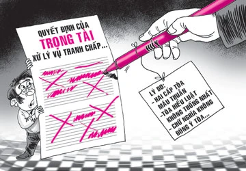Xử tranh chấp, tòa đang gây khó trọng tài? ảnh 1 Xử tranh chấp, tòa đang gây khó trọng tài? ảnh 1