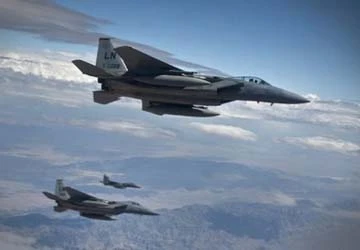Điều động khẩn cấp F-16 trên bầu trời Washington ảnh 1