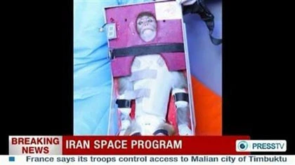Iran phóng tên lửa đưa khỉ vào vũ trụ ảnh 1 Iran phóng tên lửa đưa khỉ vào vũ trụ ảnh 1