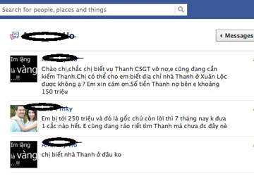 CSGT vay nợ bằng thẻ ngành giả ảnh 1 CSGT vay nợ bằng thẻ ngành giả ảnh 1