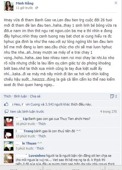 Minh Hằng khoe từng là "tay đua kiệt xuất" ảnh 2 Minh Hằng khoe từng là "tay đua kiệt xuất" ảnh 2