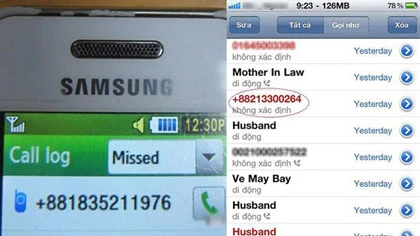 Mất sạch tiền vì cú điện thoại lỡ ảnh 1 Mất sạch tiền vì cú điện thoại lỡ ảnh 1