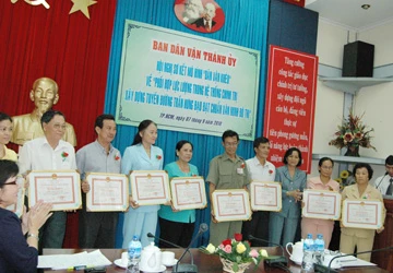 13 tập thể, 10 cá nhân làm tốt công tác dân vận ảnh 1 13 tập thể, 10 cá nhân làm tốt công tác dân vận ảnh 1