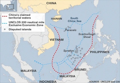 Trung Quốc phản ứng việc Philippines đưa ra tòa LHQ ảnh 1 Trung Quốc phản ứng việc Philippines đưa ra tòa LHQ ảnh 1
