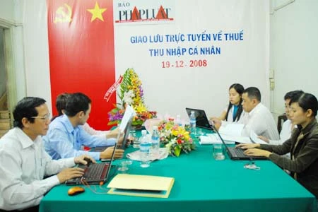 Giao lưu trực tuyến về "Thuế thu nhập cá nhân" ảnh 6 Giao lưu trực tuyến về "Thuế thu nhập cá nhân" ảnh 6