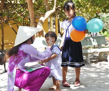 Khánh thành trường học ở Trường Sa: Gieo chữ, giữ đảo! ảnh 4 Khánh thành trường học ở Trường Sa: Gieo chữ, giữ đảo! ảnh 4