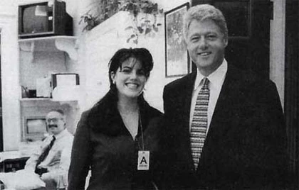 Tiết lộ đoạn băng Monica gạ tình Bill Clinton ảnh 1 Tiết lộ đoạn băng Monica gạ tình Bill Clinton ảnh 1