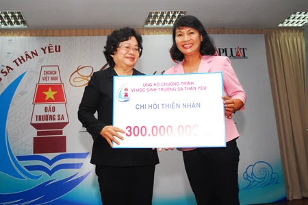 Gần 5 tỉ đồng "Vì học sinh Trường Sa thân yêu" ảnh 1