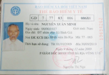 Gặp phiền hà với thẻ bảo hiểm y tế mới ảnh 1 Gặp phiền hà với thẻ bảo hiểm y tế mới ảnh 1