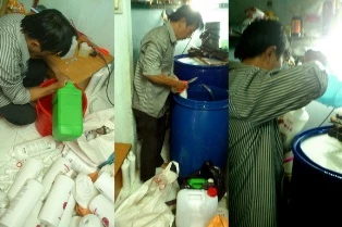 Biến hóa chất dỏm thành sữa tắm ngoại ảnh 1