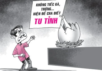 Con kiện cha, đòi thường 18 quả trứng gà ảnh 1 Con kiện cha, đòi thường 18 quả trứng gà ảnh 1
