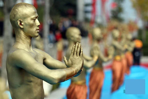 "Thiếu lâm đồng ma trận" gây "sốc" tại Liên hoan Võ thuật ảnh 3