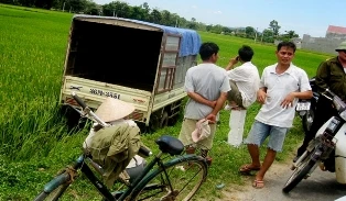Lao xuống ruộng, đập cửa ô tô réo vợ đòi... vào nhà ảnh 1 Lao xuống ruộng, đập cửa ô tô réo vợ đòi... vào nhà ảnh 1