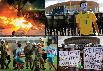 Một năm trước World Cup - Brazil 2014: Trọng tài bị giết man rợ ảnh 1