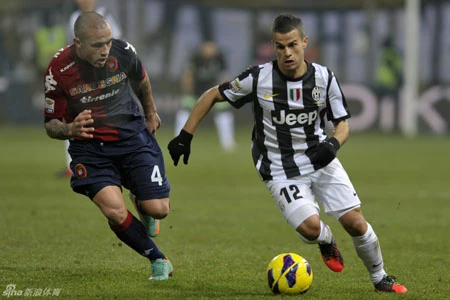 Hạ gục Cagliari, Juventus khép lại năm 2012 đầy mỹ mãn ảnh 1 Hạ gục Cagliari, Juventus khép lại năm 2012 đầy mỹ mãn ảnh 1