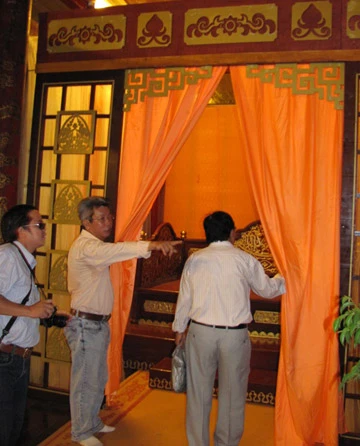 Nơi thờ vua Nguyễn thành trường quay phim Trần Thủ Độ! ảnh 4 Nơi thờ vua Nguyễn thành trường quay phim Trần Thủ Độ! ảnh 4