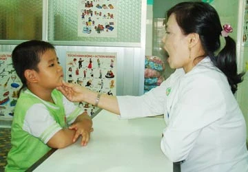 Trẻ chậm nói, coi chừng bị câm điếc ảnh 1 Trẻ chậm nói, coi chừng bị câm điếc ảnh 1