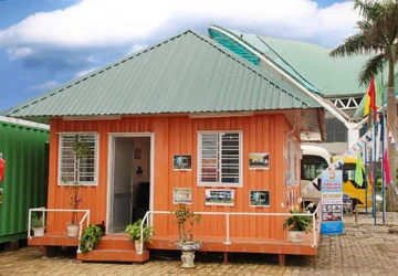 Đà Nẵng: Lần đầu ra mắt nhà container ảnh 1 Đà Nẵng: Lần đầu ra mắt nhà container ảnh 1