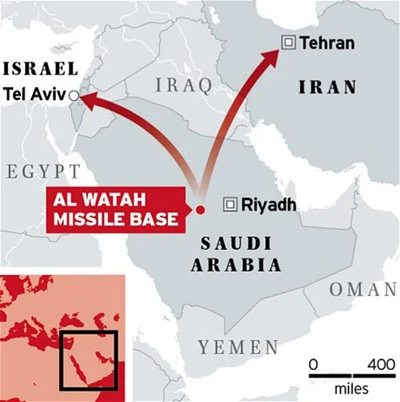 Ả Rập Saudi chĩa tên lửa về cả Iran lẫn Israel ảnh 2