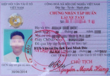 Loạn mua bán giấy chứng nhận tập huấn lái xe ảnh 1 Loạn mua bán giấy chứng nhận tập huấn lái xe ảnh 1