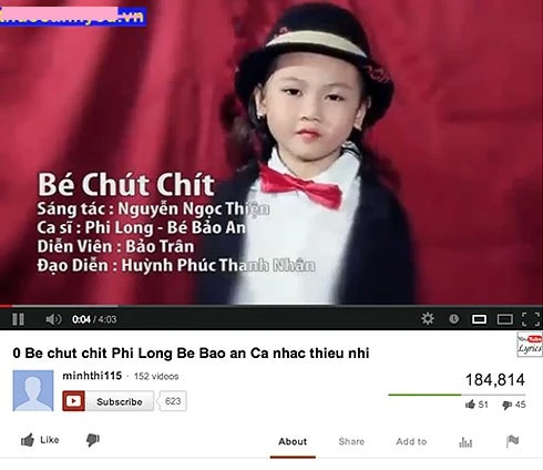 Ca sĩ VN được bảo hộ bản quyền âm nhạc trên YouTube ảnh 2 Ca sĩ VN được bảo hộ bản quyền âm nhạc trên YouTube ảnh 2