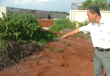 Bà Rịa-Vũng Tàu: Một công ty dệt nhuộm xả nước thải ra môi trường ảnh 1 Bà Rịa-Vũng Tàu: Một công ty dệt nhuộm xả nước thải ra môi trường ảnh 1