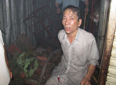 Hiện trường vụ cháy chợ Vinh ảnh 7