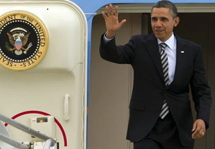 Máy bay lạ "lấn sân" của Obama ảnh 1 Máy bay lạ "lấn sân" của Obama ảnh 1