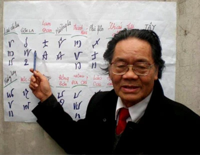 Người 50 năm giải mã chữ của tổ tiên người Việt ảnh 1 Người 50 năm giải mã chữ của tổ tiên người Việt ảnh 1