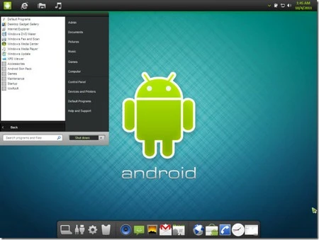 Cực ấn tượng bộ giao diện Android dành cho Windows 7 ảnh 3 Cực ấn tượng bộ giao diện Android dành cho Windows 7 ảnh 3