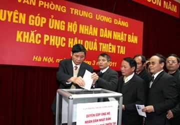 1 tỷ đồng ủng hộ Nhật Bản sau một ngày phát động ảnh 1 1 tỷ đồng ủng hộ Nhật Bản sau một ngày phát động ảnh 1