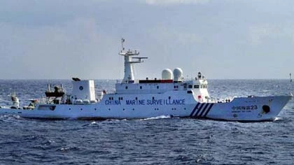 3 tàu hải giám Trung Quốc lại vào vùng biển Senkaku/Điếu Ngư ảnh 1 3 tàu hải giám Trung Quốc lại vào vùng biển Senkaku/Điếu Ngư ảnh 1