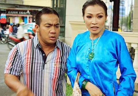 Hiếu Hiền và Phương Thanh trong một cảnh quay phim "Kính thưa Oshin". Ảnh: Hàn Quốc Việt Hiếu Hiền và Phương Thanh trong một cảnh quay phim "Kính thưa Oshin". Ảnh: Hàn Quốc Việt