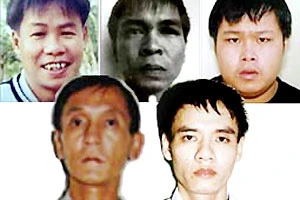 Trà “hinh”, Lê Ngọc Minh, Toàn “sáu ngón” Phong “móm”, Tuấn “con” Trà “hinh”, Lê Ngọc Minh, Toàn “sáu ngón” Phong “móm”, Tuấn “con”