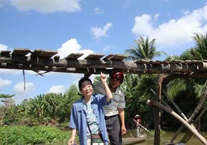 Vợ chồng người Nhật xây cầu tặng Việt Nam ảnh 1 Vợ chồng người Nhật xây cầu tặng Việt Nam ảnh 1