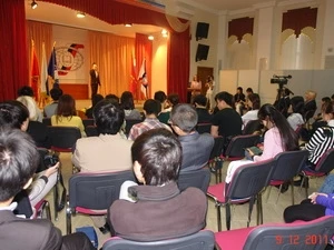 Gặp mặt đại diện sinh viên Việt xuất sắc tại Nga ảnh 1