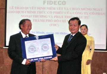 Cổ phiếu FIDECO - hàng “khủng” đã lên sàn chứng khoán ảnh 2 Cổ phiếu FIDECO - hàng “khủng” đã lên sàn chứng khoán ảnh 2
