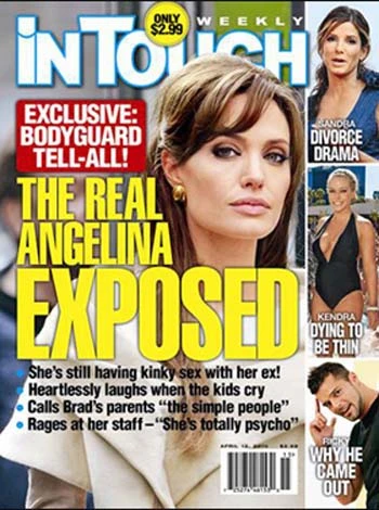 Angelina Jolie bị vệ sĩ lên báo nói xấu ảnh 1 Angelina Jolie bị vệ sĩ lên báo nói xấu ảnh 1