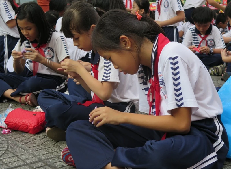 Học sinh được nghỉ học để thỏa thích vui chơi ảnh 6 Học sinh được nghỉ học để thỏa thích vui chơi ảnh 6