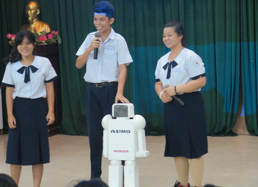 Độc đáo giờ học tái hiện về đất nước Nhật Bản ảnh 11 Độc đáo giờ học tái hiện về đất nước Nhật Bản ảnh 11