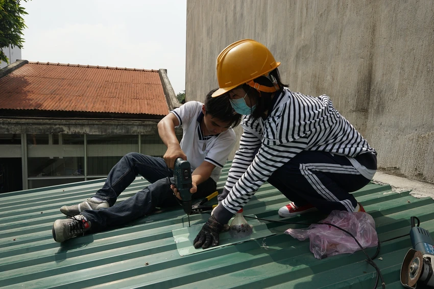 Lớp học thành xưởng cơ khí, thầy trò làm kỹ sư ảnh 18