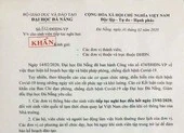 Đại học Đà Nẵng: Sáng cho học, chiều thông báo nghỉ đến 23-2