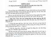 Dịch COVID-19: 7 trường học cho sinh viên nghỉ hết tháng 3