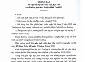 Đã có 17 trường ĐH, Học viện cho sinh viên nghỉ hết tháng 3
