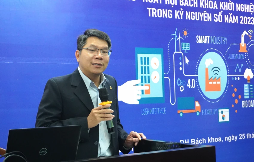 Phó giáo sư Lê Văn Thăng hiệu trưởng Trường ĐH Quốc tế