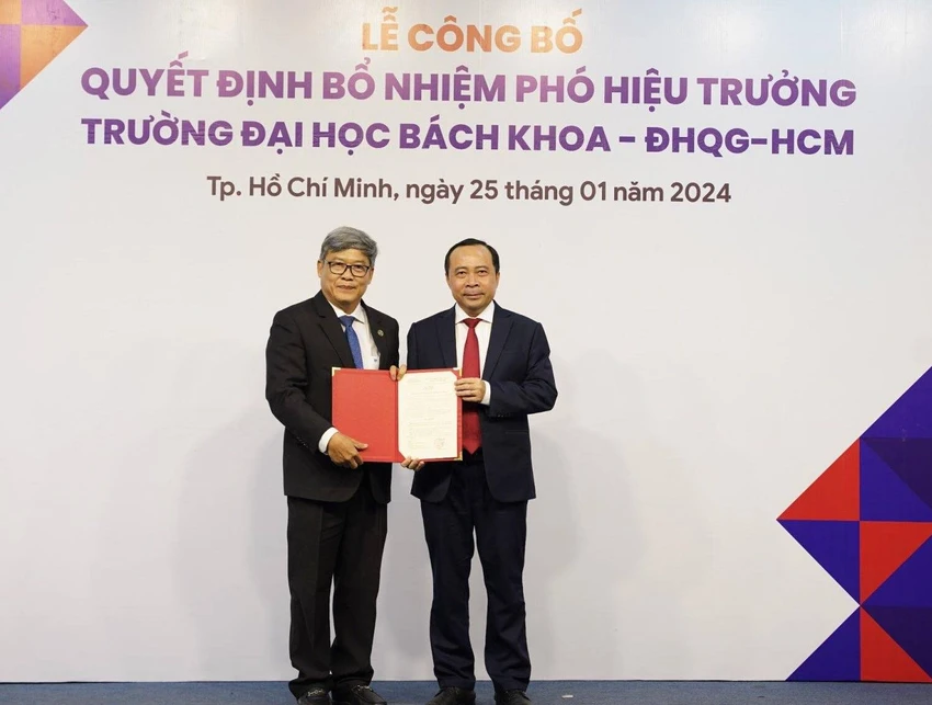 Trường ĐH Bách khoa bổ nhiệm hai Phó hiệu trưởng