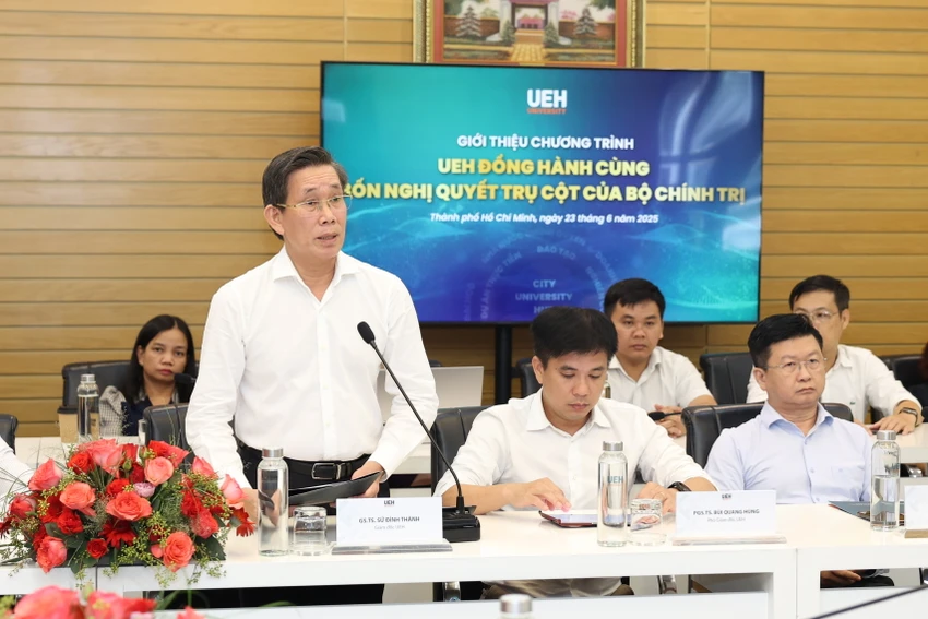 Đại học Kinh tế TP.HCM triển khai 4 nghị quyết