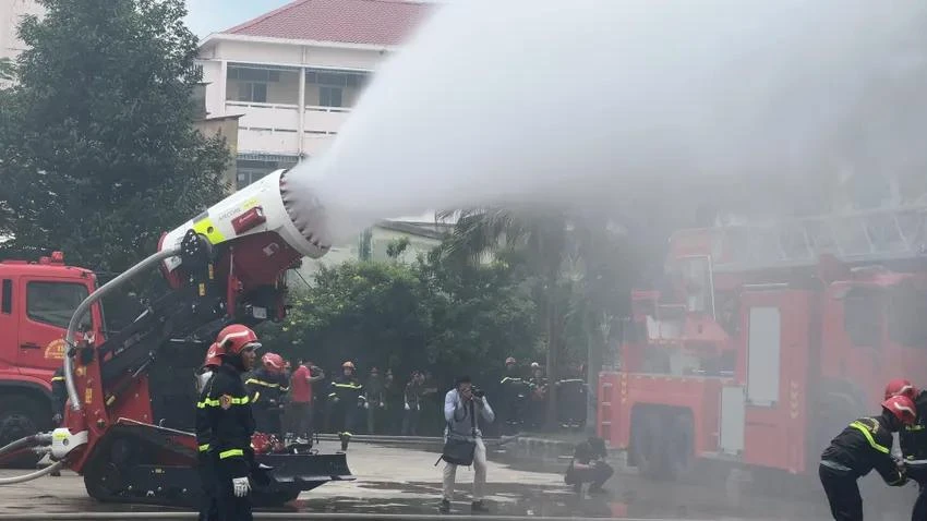 Thay đổi thời gian diễn tập chữa cháy tại hầm sông Sài Gòn