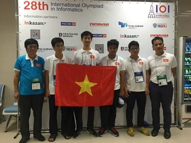 Việt nam dành Huy chương Vàng Olympic Tin học quốc tế năm 2016 ảnh 1 Olympic Tin học quốc tế năm 2016