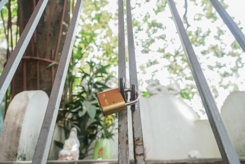Người dân tạo hàng rào bảo vệ nghiêm ngặt vì coi cây cổ thụ này là "báu vật" của cả làng. Người dân tạo hàng rào bảo vệ nghiêm ngặt vì coi cây cổ thụ này là "báu vật" của cả làng.